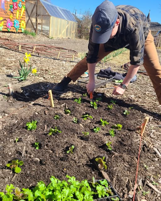 AgCorps Member Working at Nursery