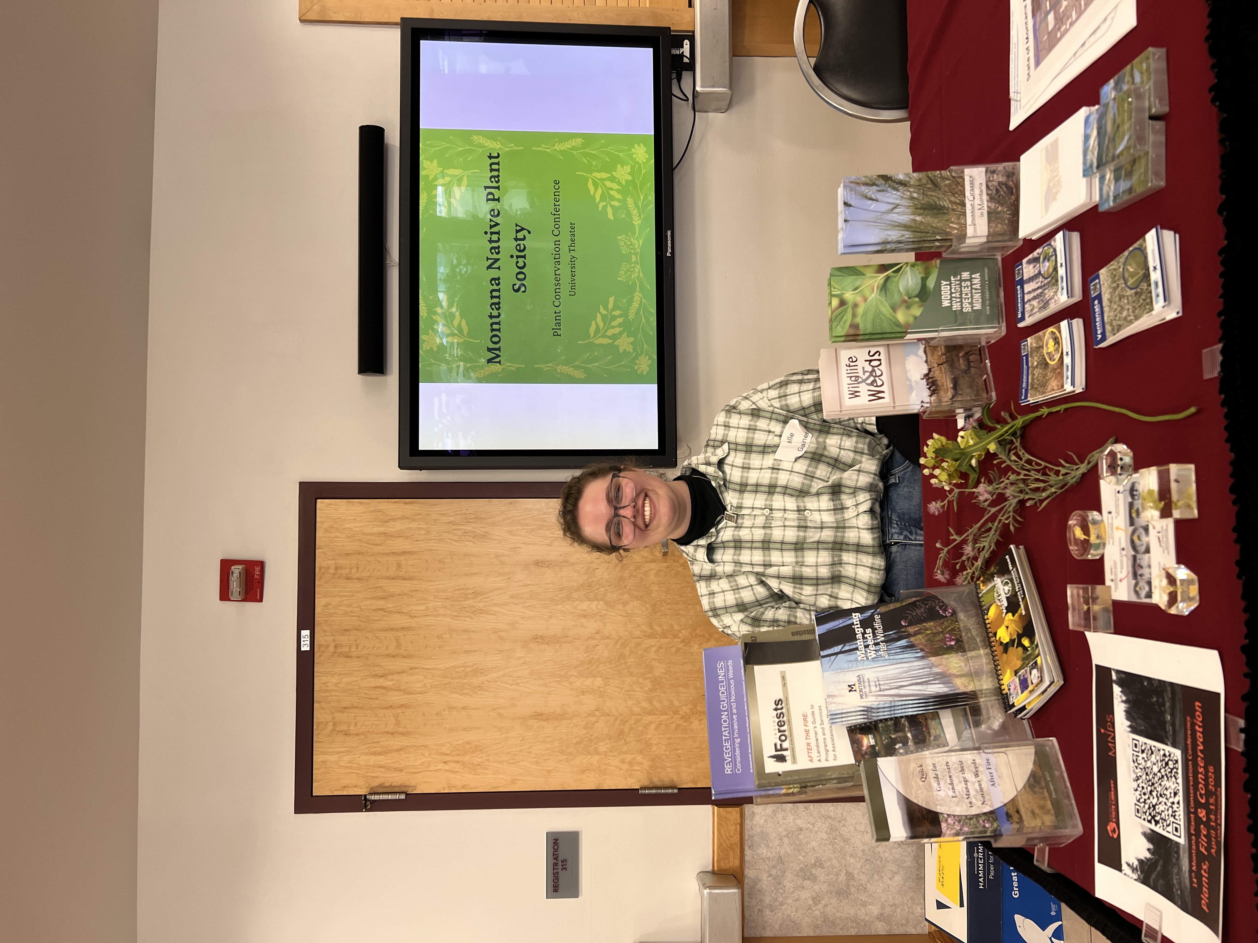 AgCorps Member Manning Display Table