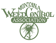 Montana Weed Council logo spelled out in green