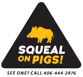 black triangle with wild bore